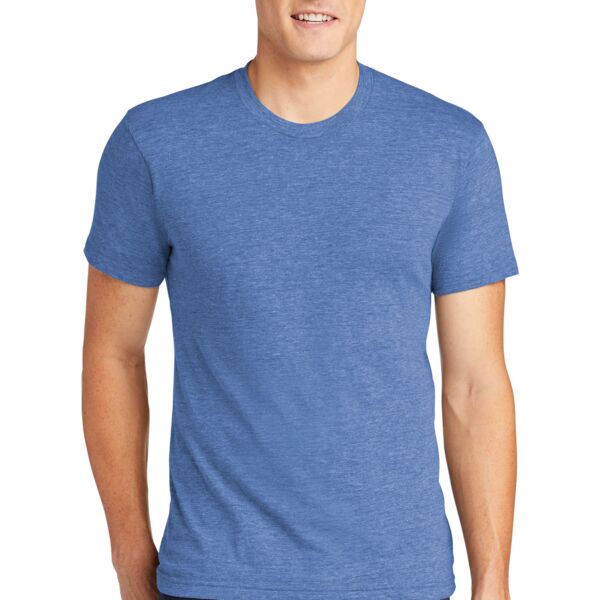 Tri Blend Short Sleeve Track T Shirt Thumbnail
